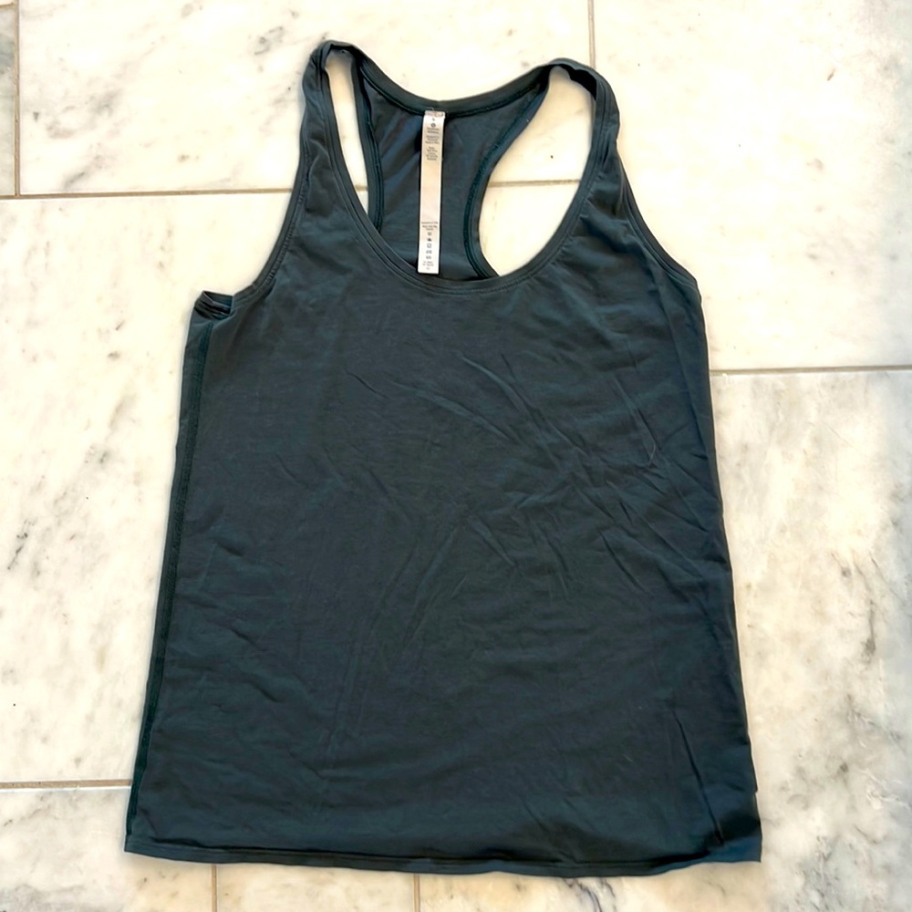 Lulu Lemon green tank